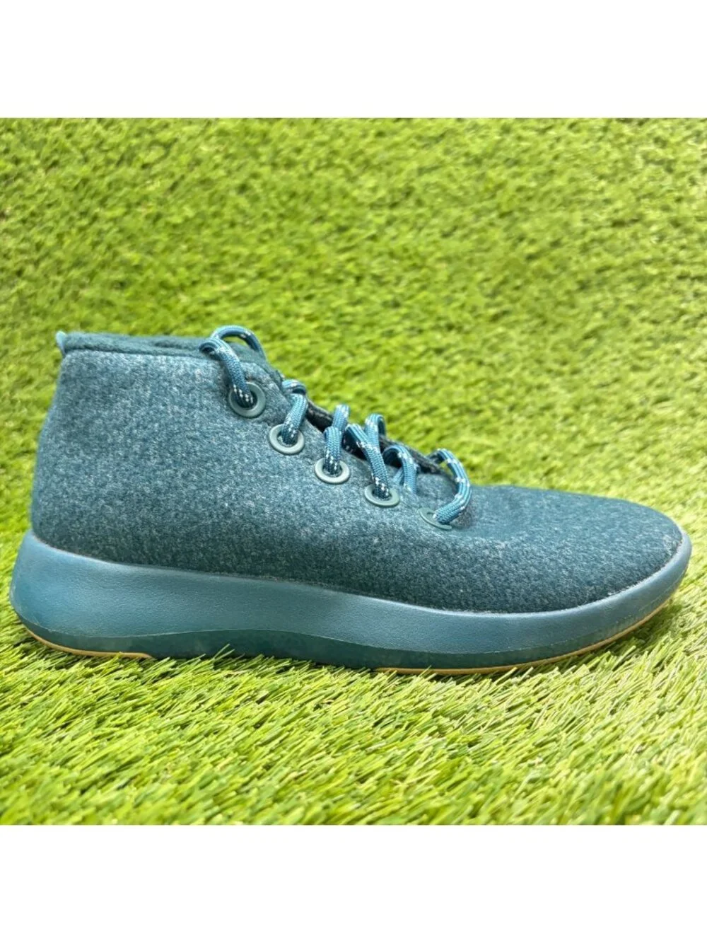 Allbirds Wool Runner Up Mizzles Womens Size 8 Green Athletic Shoes Sneakers
